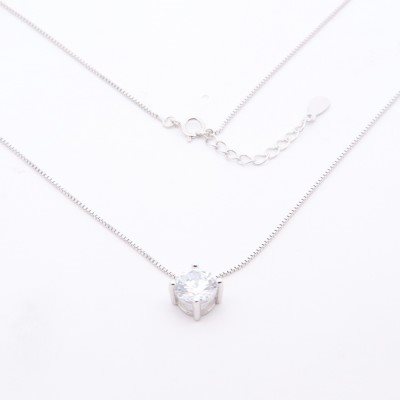 Collana Domar Gioielli Donna Collana argento 925 punto luce in Argento Cubic Zirconia NZA122321 - NZA122321